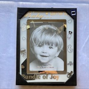 🆕 Mirror Photo Frame for a Baby - 5x7